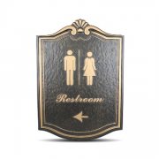 <b>Washroom sign</b>